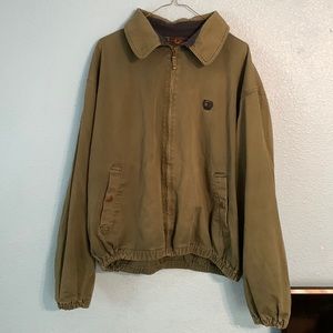 Vintage green duck head jacket